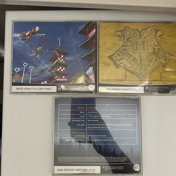 Lot Of 3 Harry Potter PC Games CD-ROM With Box Vintage EA Games Rated E W Cases - Picture 2 of 3